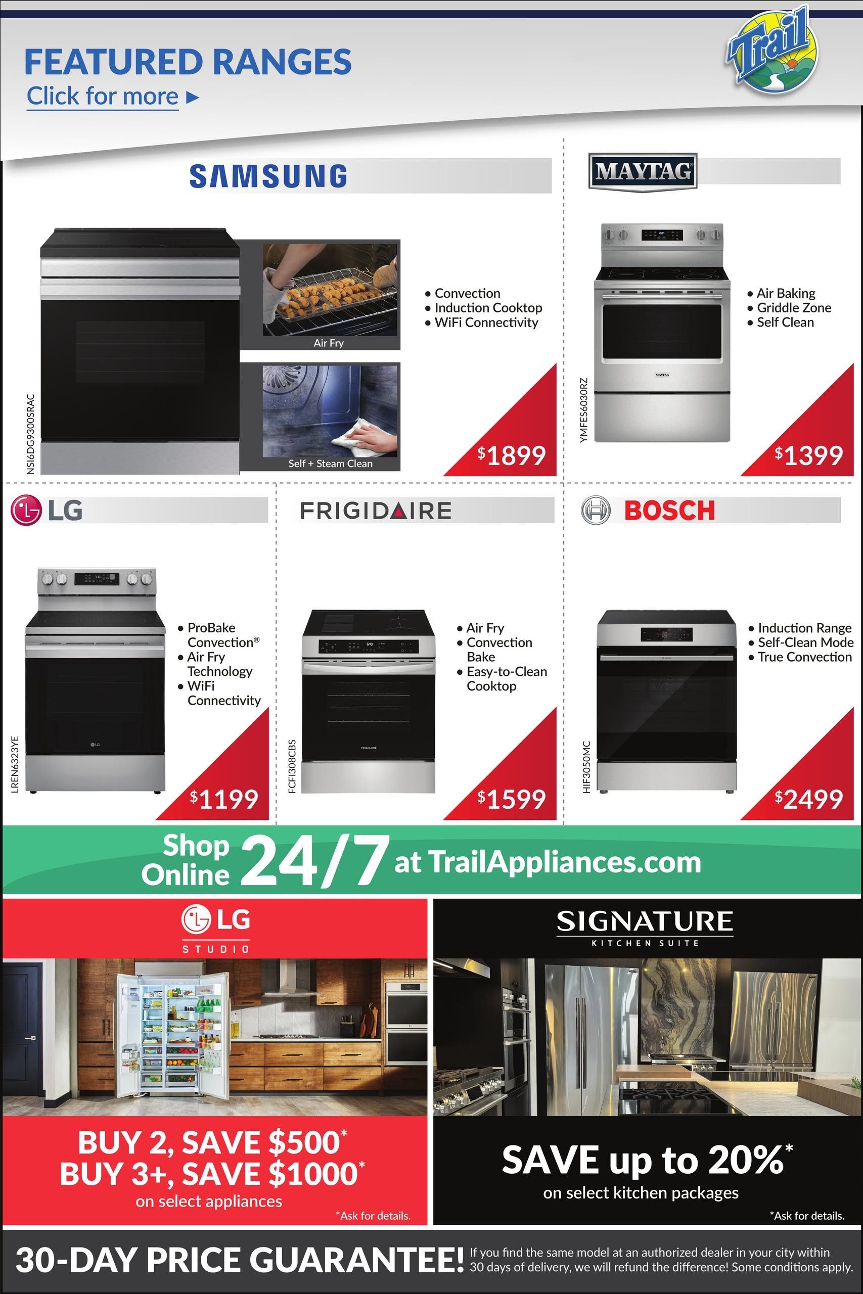 Trail Appliances (AB & SK) Flyer July 30 to August 5