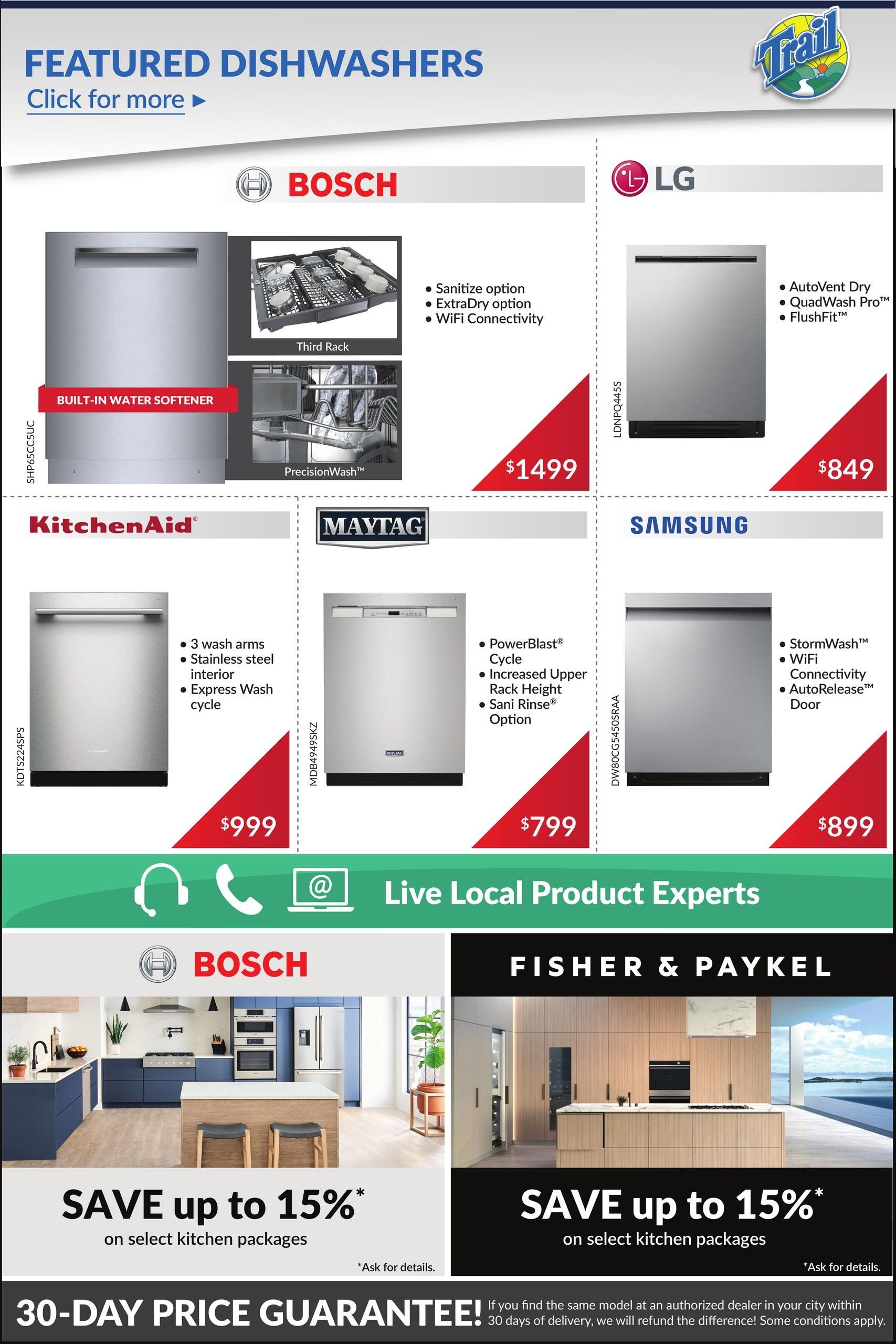 Trail Appliances (AB & SK) Flyer July 30 to August 5