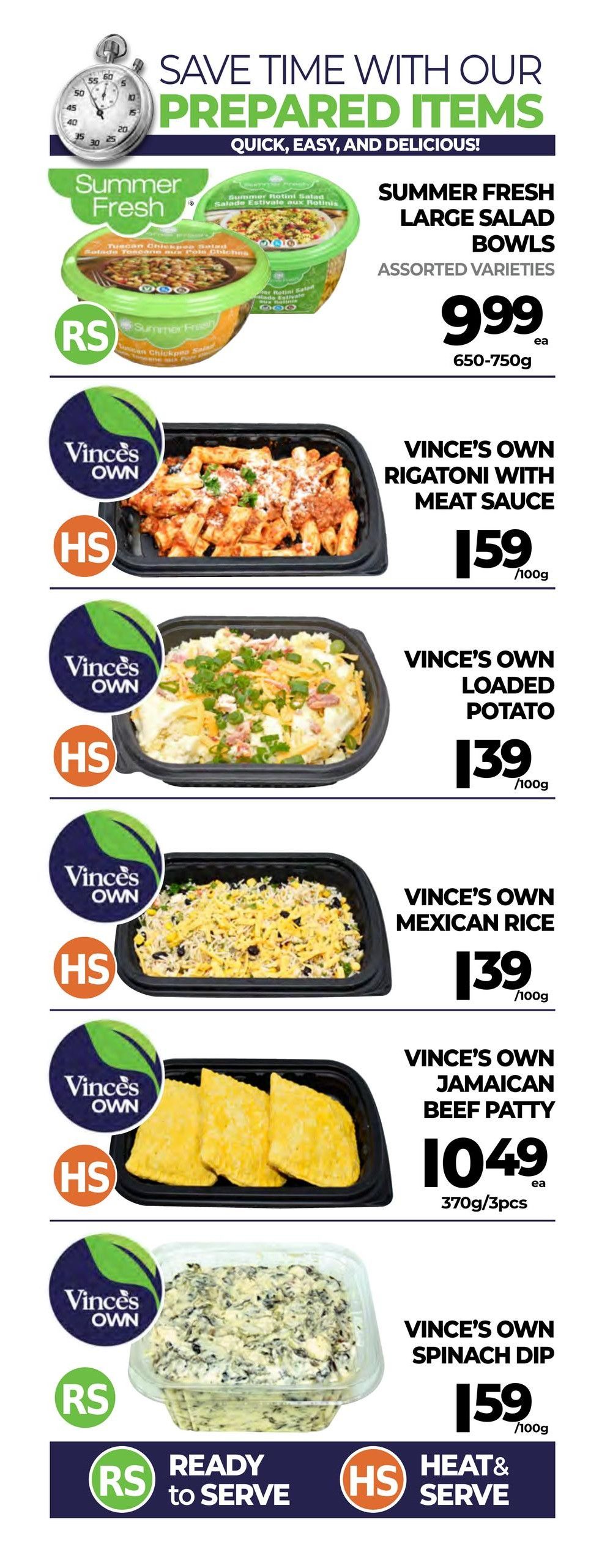 Vince's Market Flyer July 30 to August 12