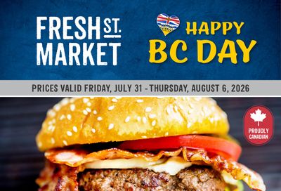 Fresh St. Market Flyer July 31 to August 6