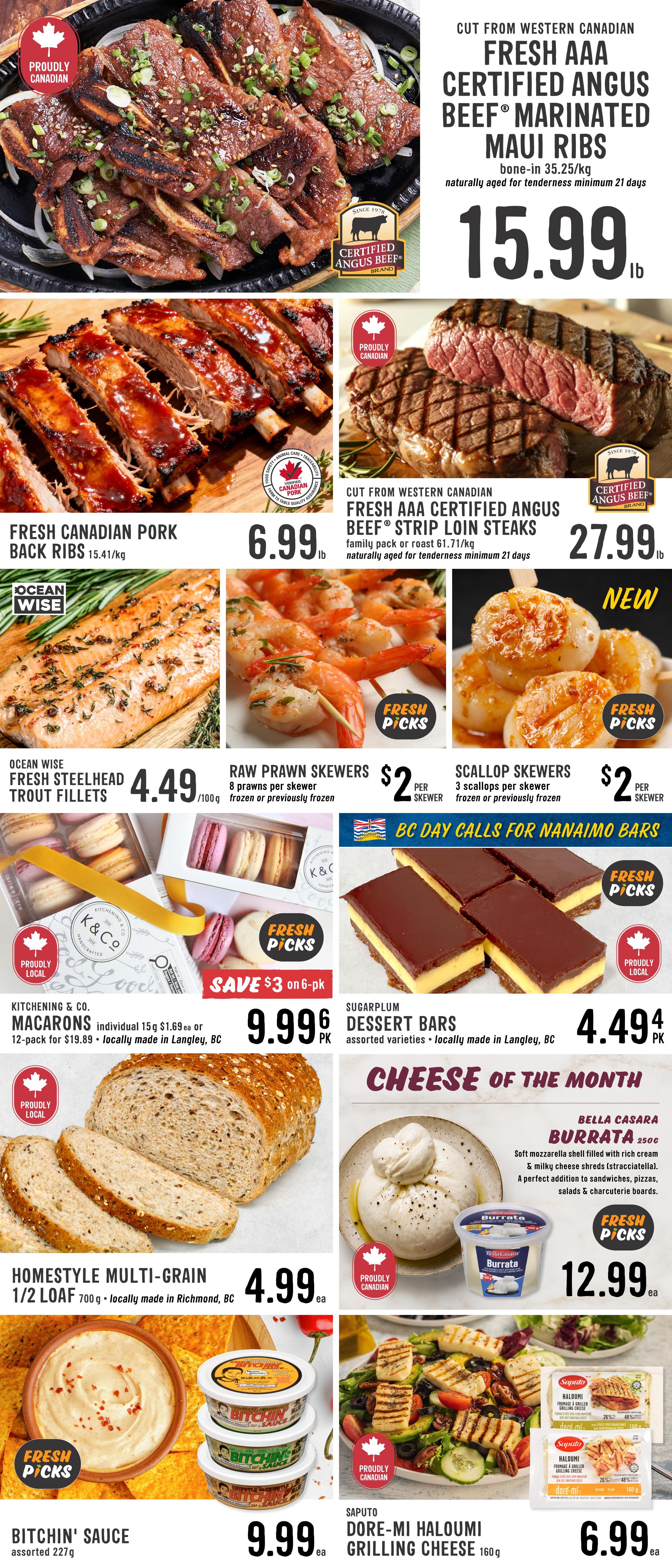Fresh St. Market Flyer July 31 to August 6