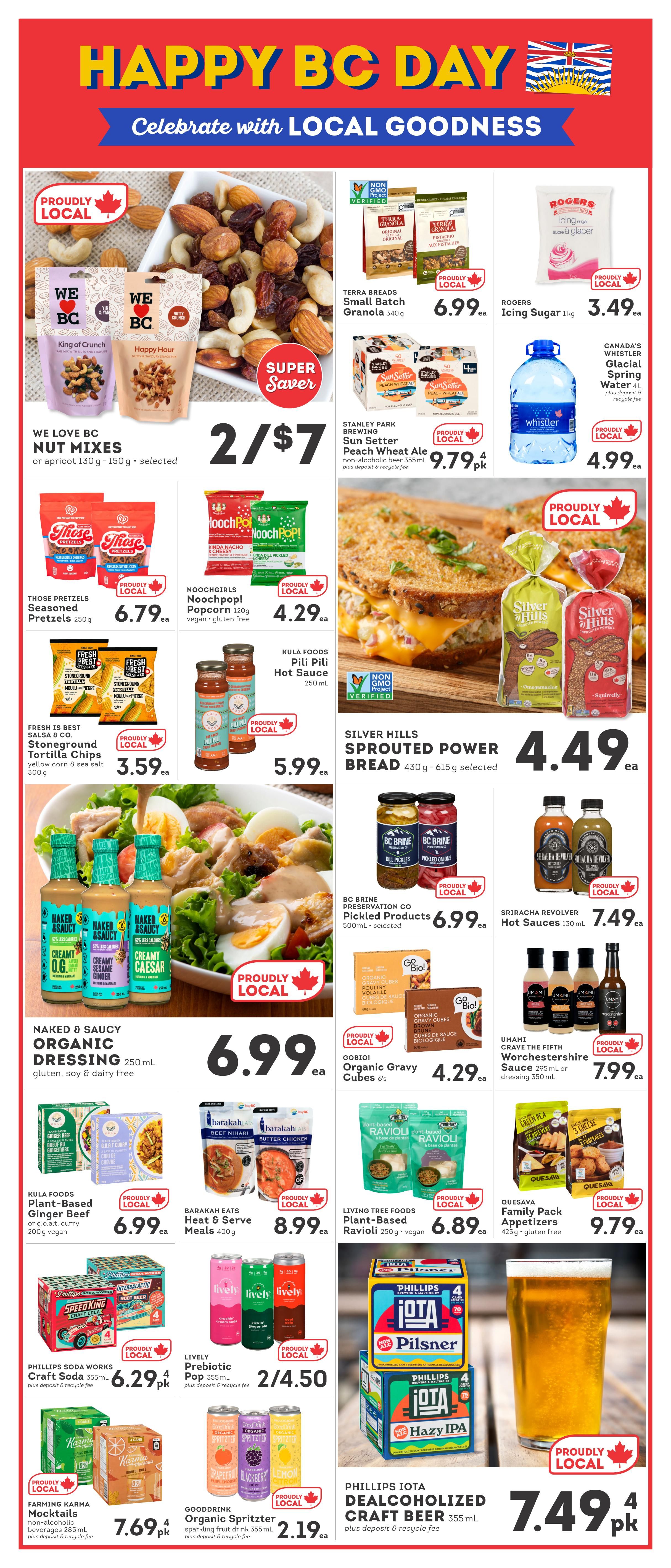 IGA Stores of BC Flyer July 31 to August 6