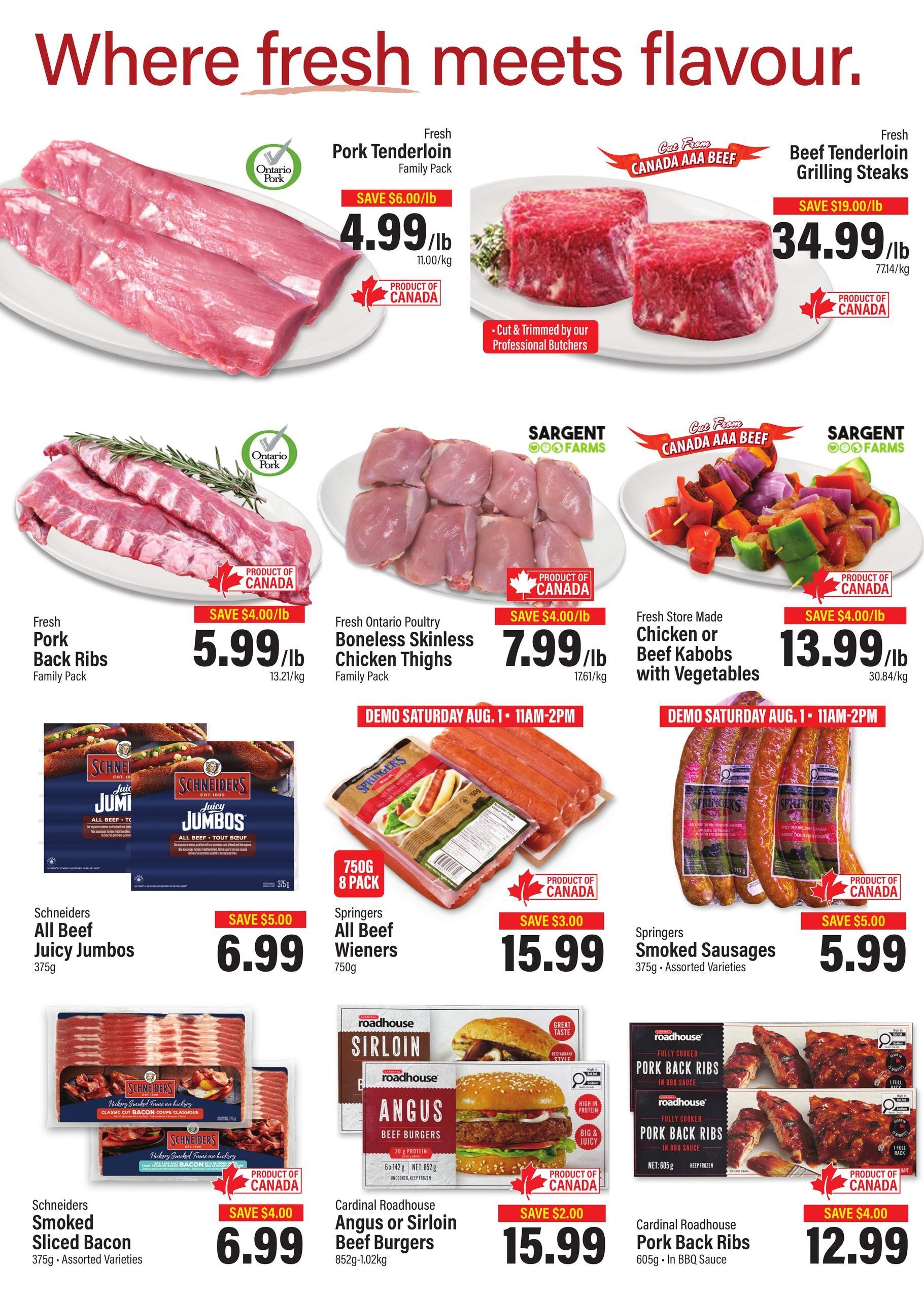 Commisso's Fresh Foods Flyer July 31 to August 6