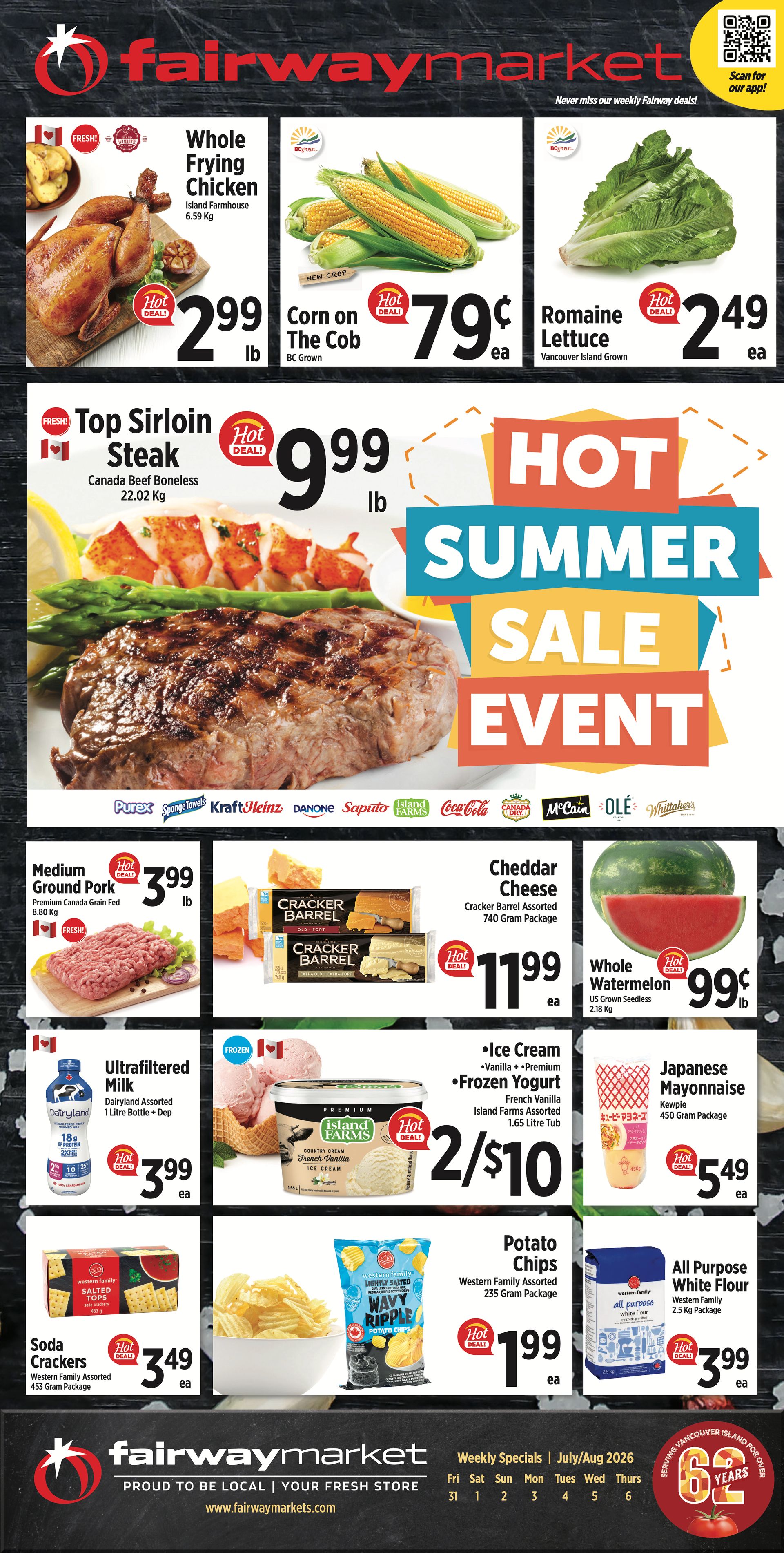 Fairway Market Flyer July 31 to August 6
