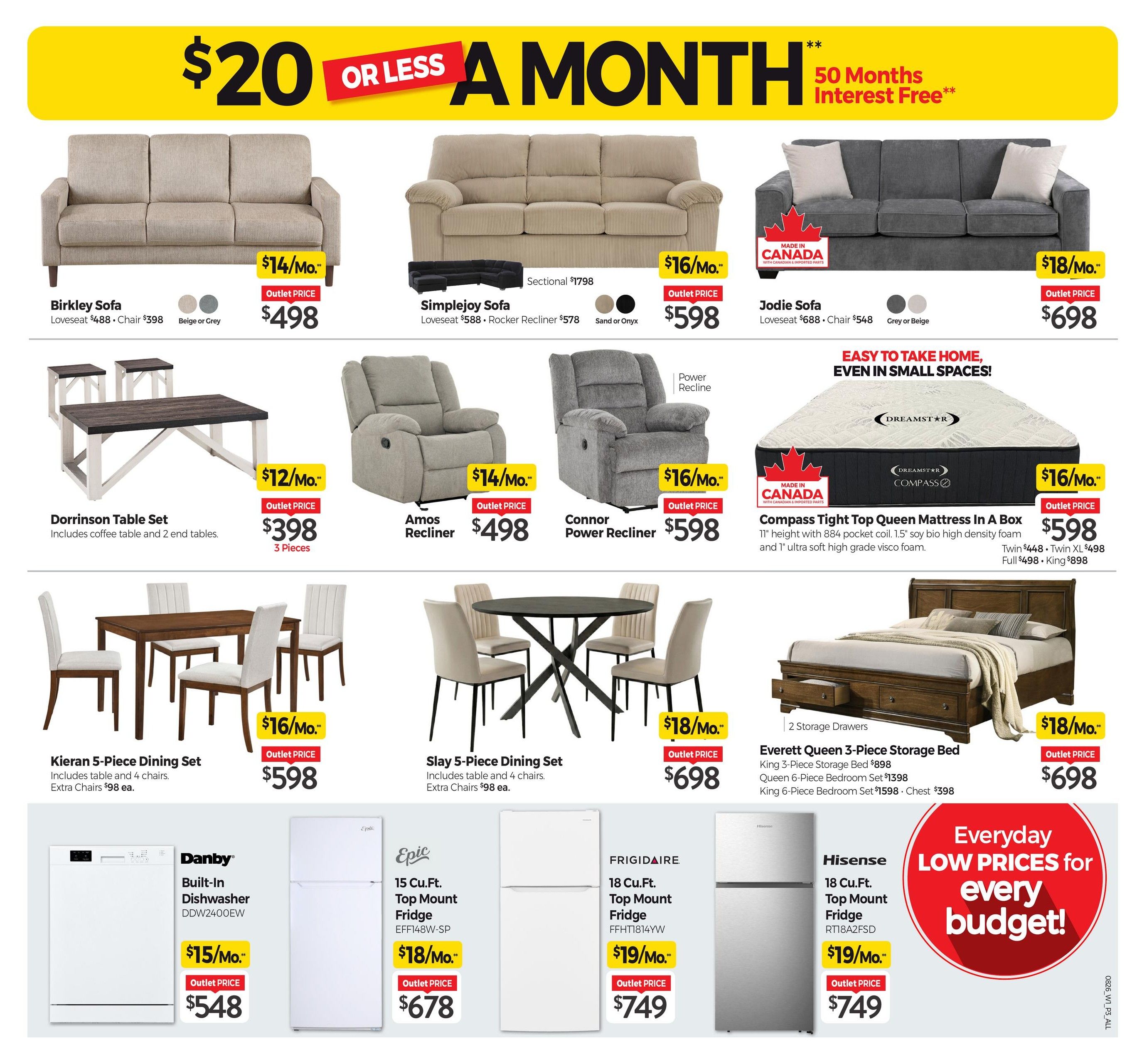 Tepperman's Flyer July 31 to August 6