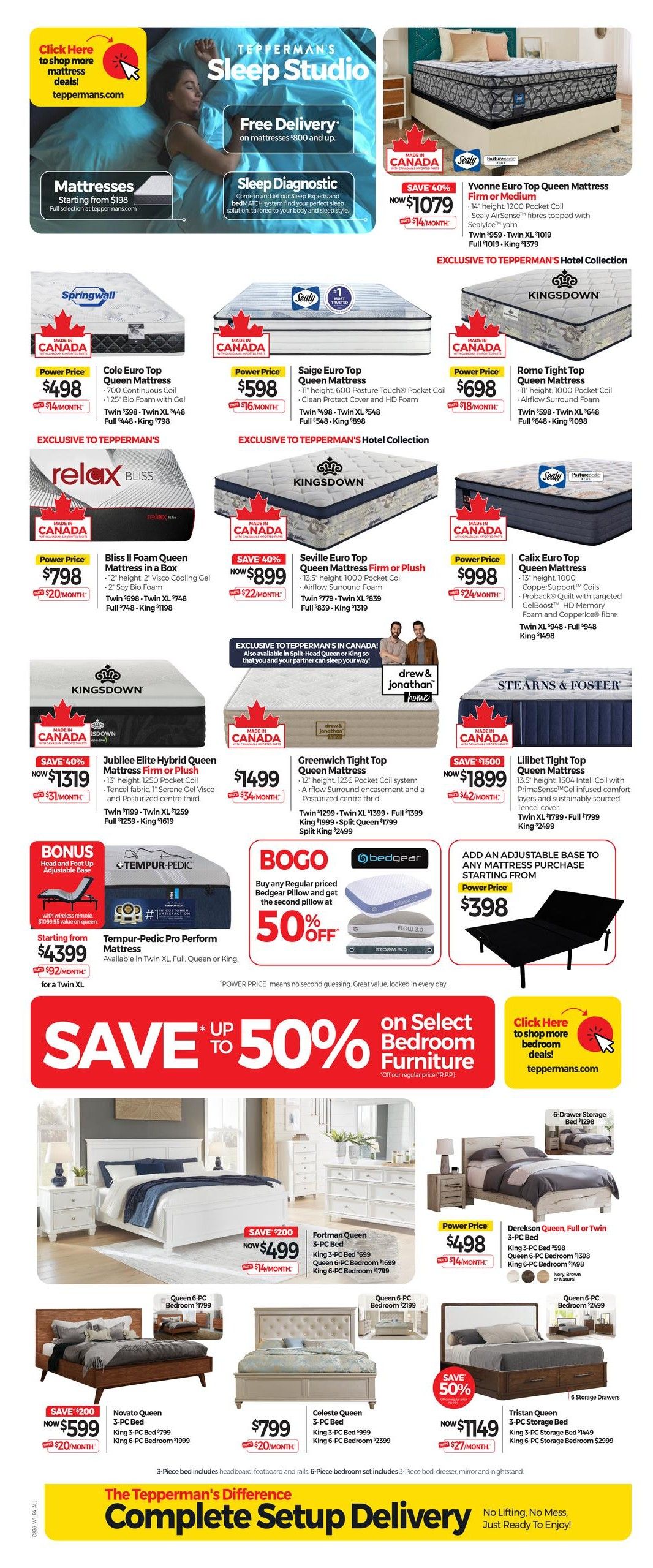 Tepperman's Flyer July 31 to August 6