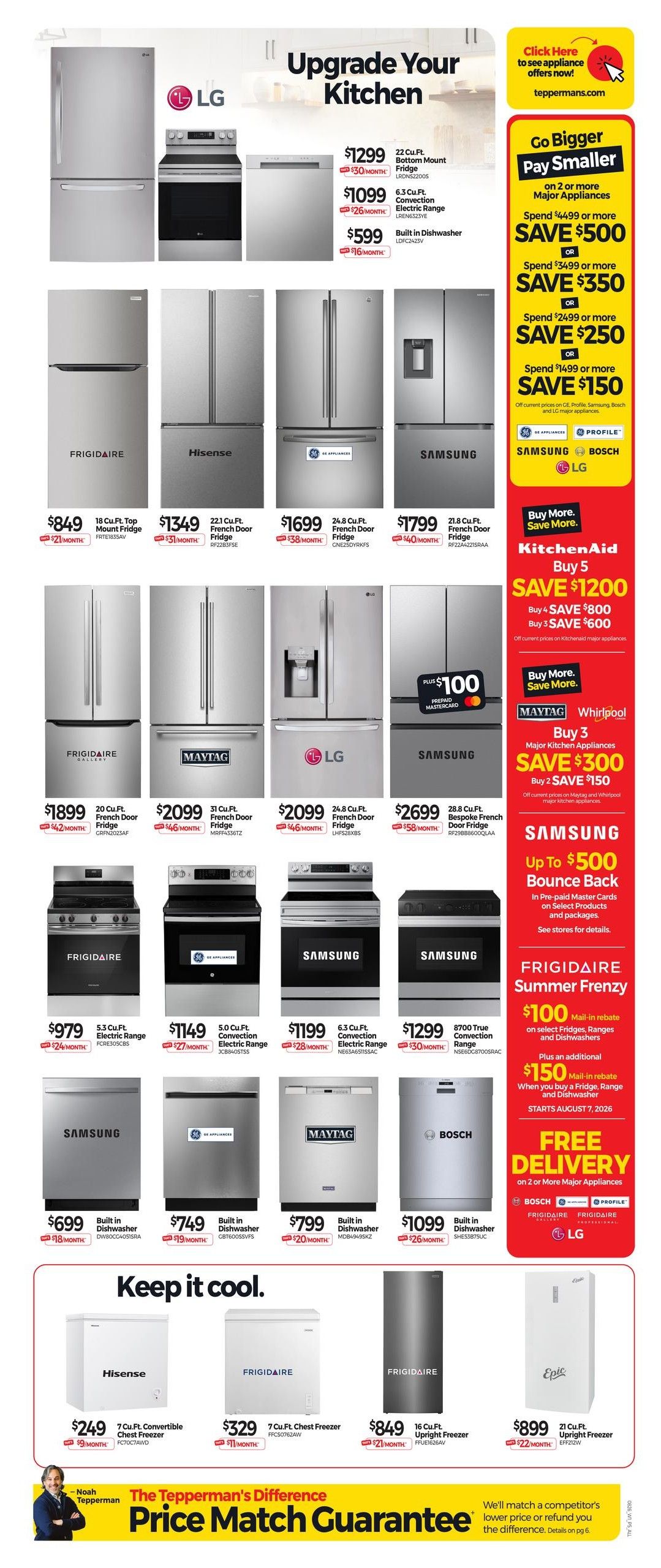 Tepperman's Flyer July 31 to August 6