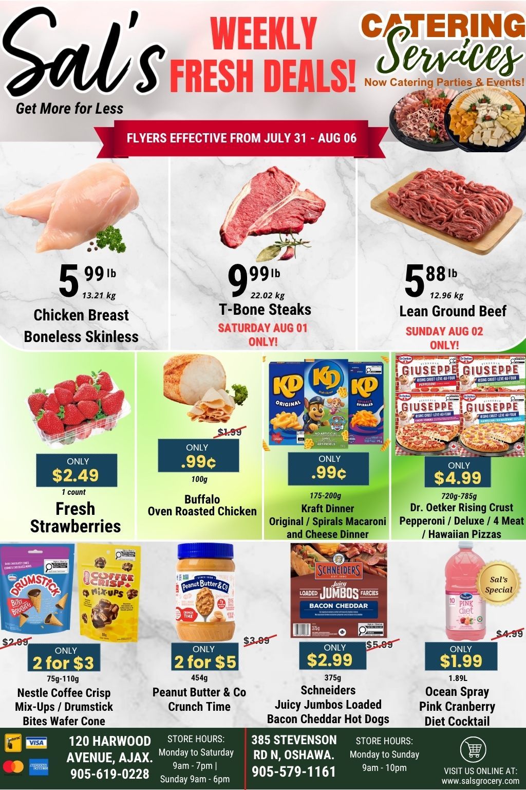 Sal's Grocery Flyer July 31 to August 6