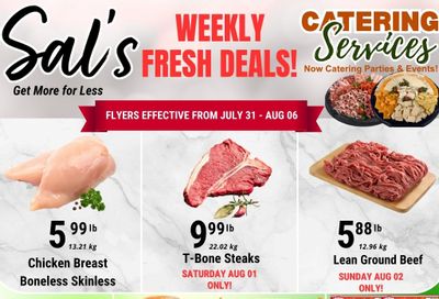 Sal's Grocery Flyer July 31 to August 6