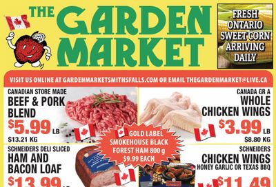 The Garden Market Flyer July 31 to August 6