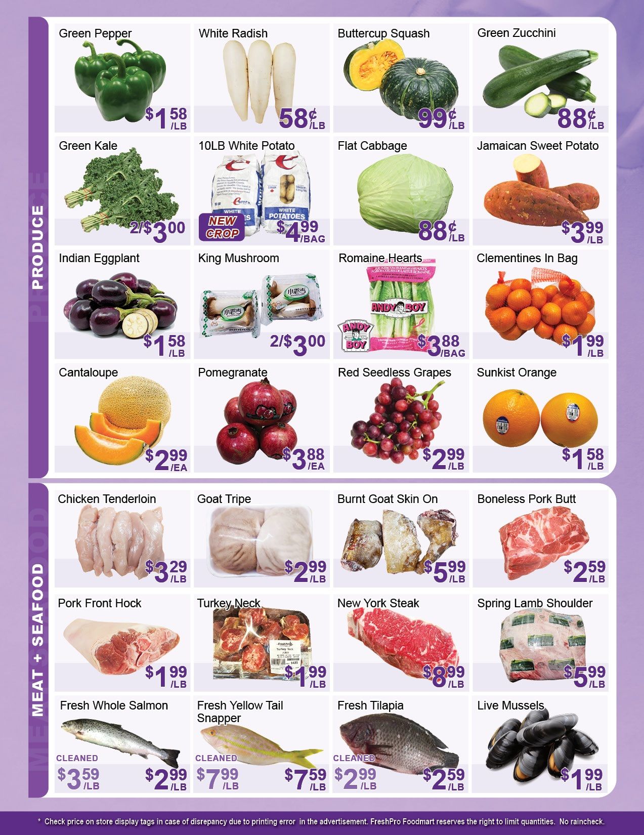 FreshPro Foodmart (Brampton) Flyer July 31 to August 6