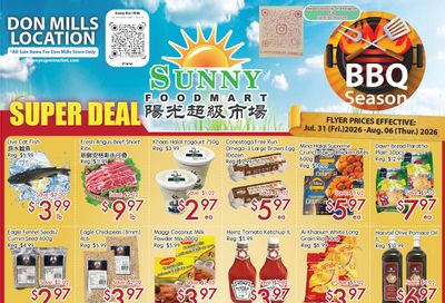 Sunny Foodmart (Don Mills) Flyer July 31 to August 6