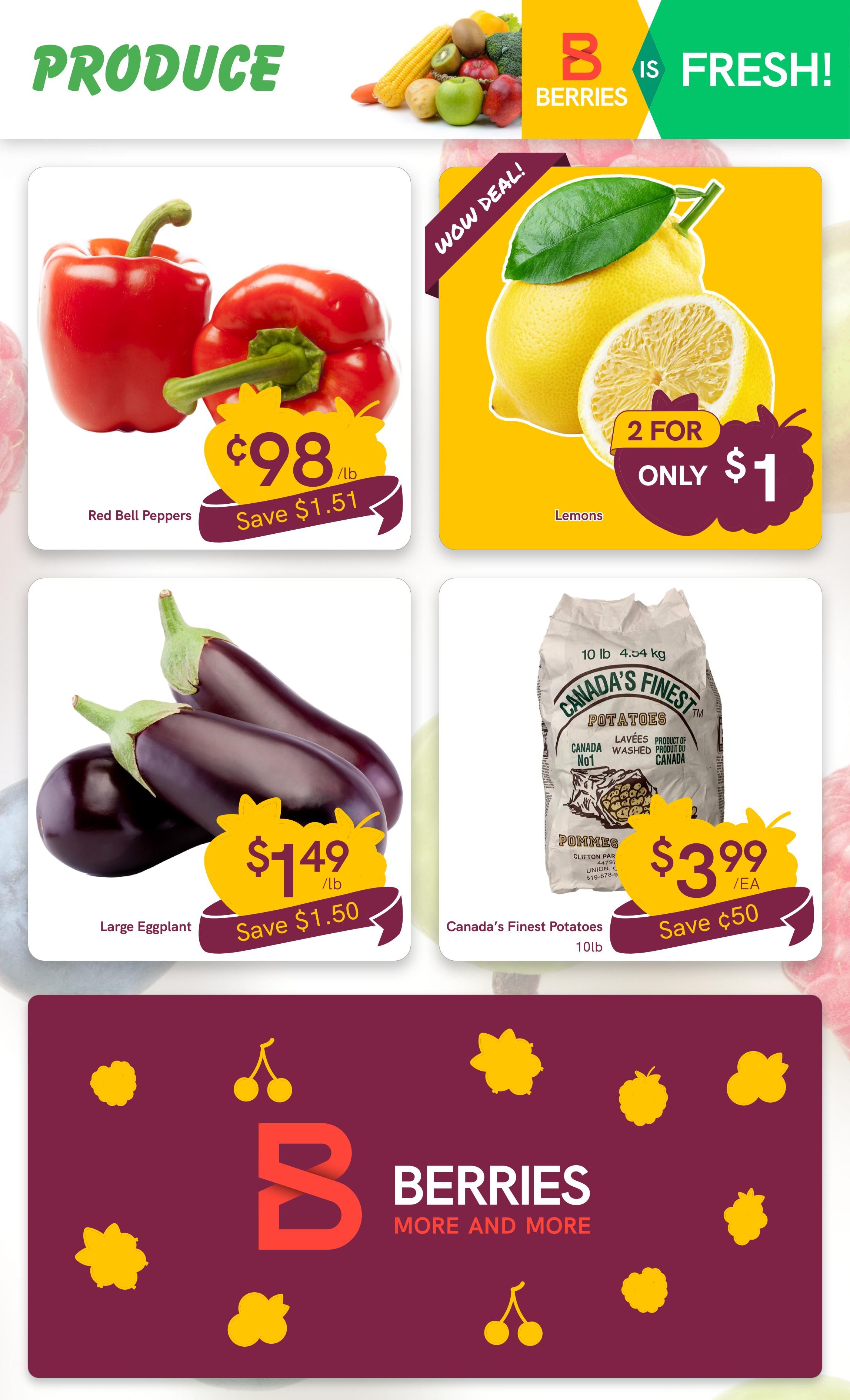 Berries Market Flyer July 30 to August 5