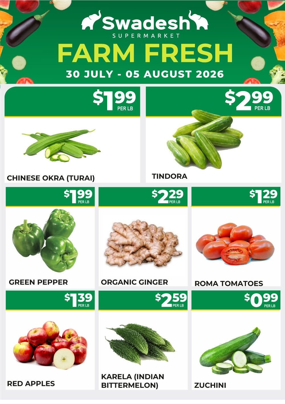 Swadesh Supermarket Flyer July 30 to August 5