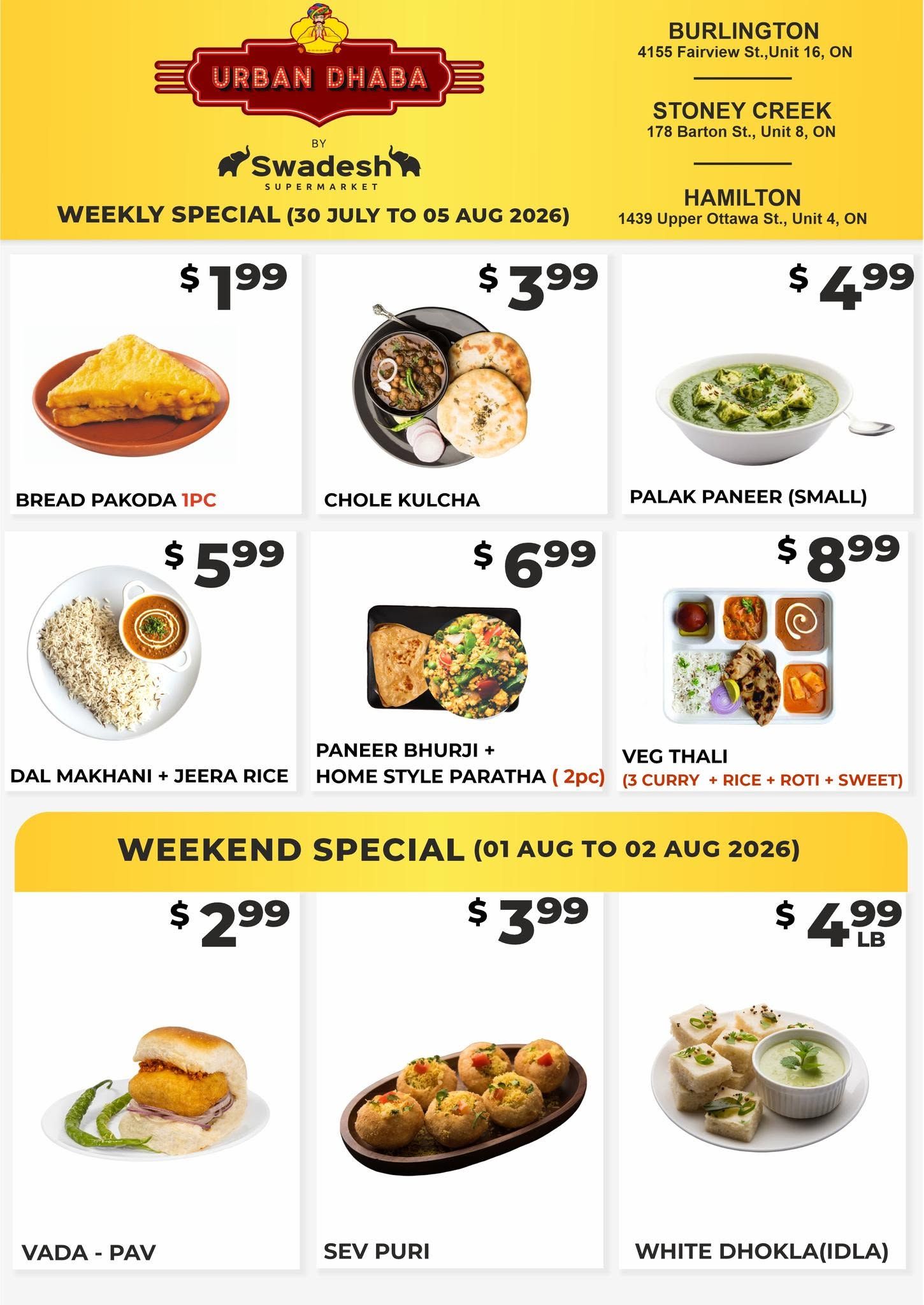 Swadesh Supermarket Flyer July 30 to August 5