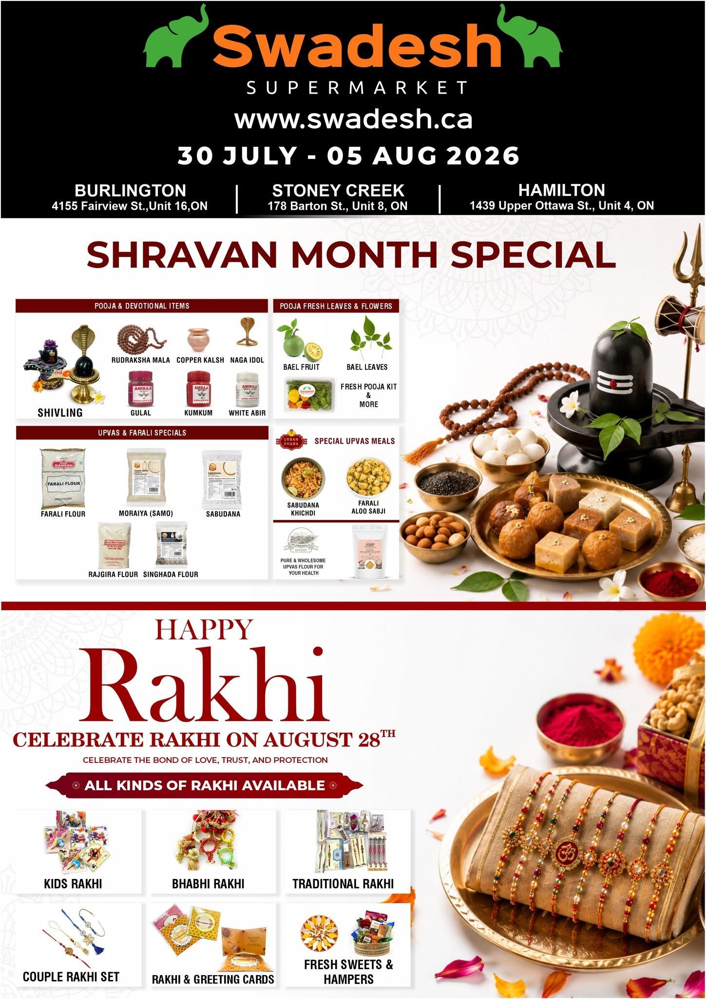 Swadesh Supermarket Flyer July 30 to August 5