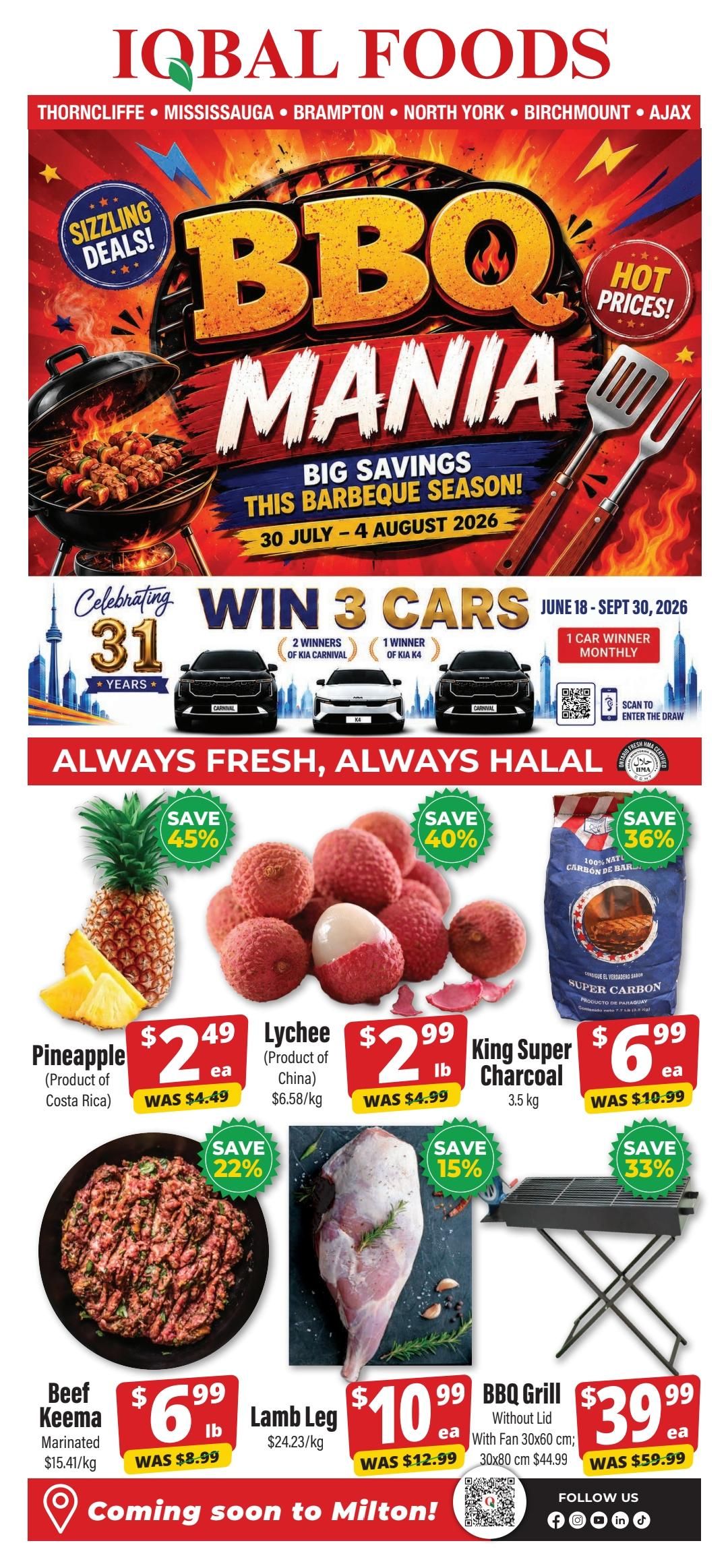 Iqbal Foods Flyer July 30 to August 5
