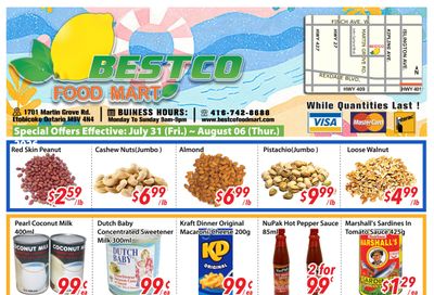 BestCo Food Mart (Etobicoke) Flyer July 31 to August 6