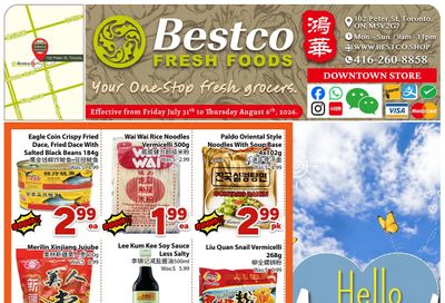 BestCo Food Mart (Downtown Toronto) Flyer July 31 to August 6