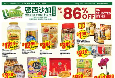 Btrust Supermarket (Mississauga) Flyer July 31 to August 6