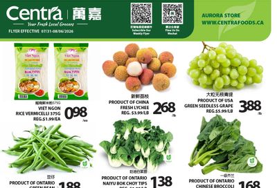 Centra Foods (Aurora) Flyer July 31 to August 6