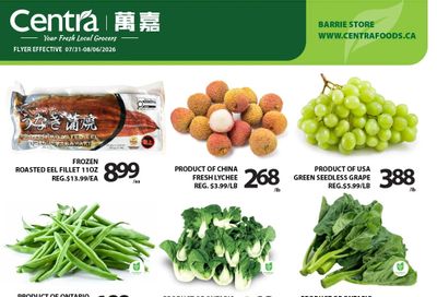 Centra Foods (Barrie) Flyer July 31 to August 6