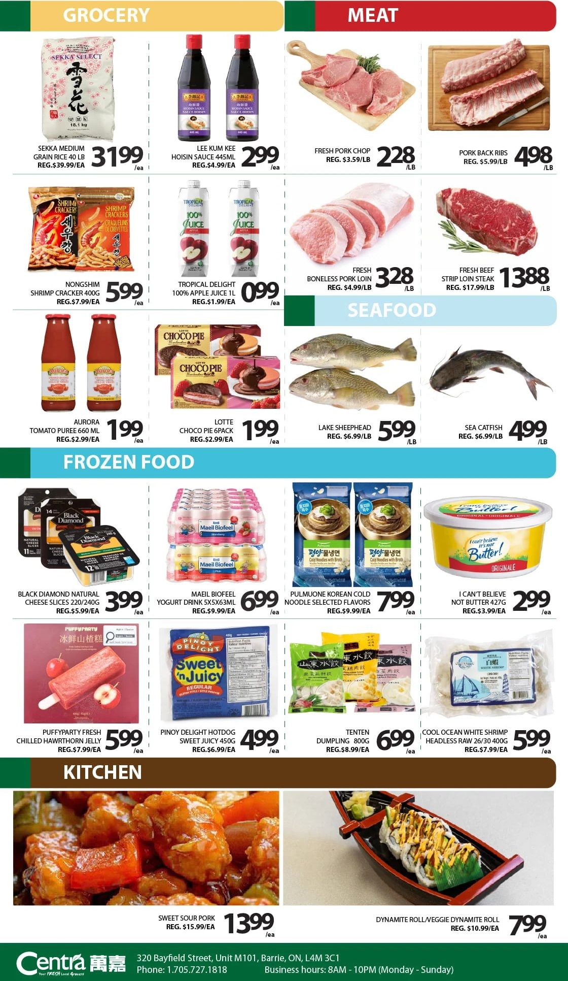Centra Foods (Barrie) Flyer July 31 to August 6