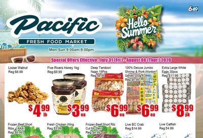 Pacific Fresh Food Market (Pickering) Flyer July 31 to August 6