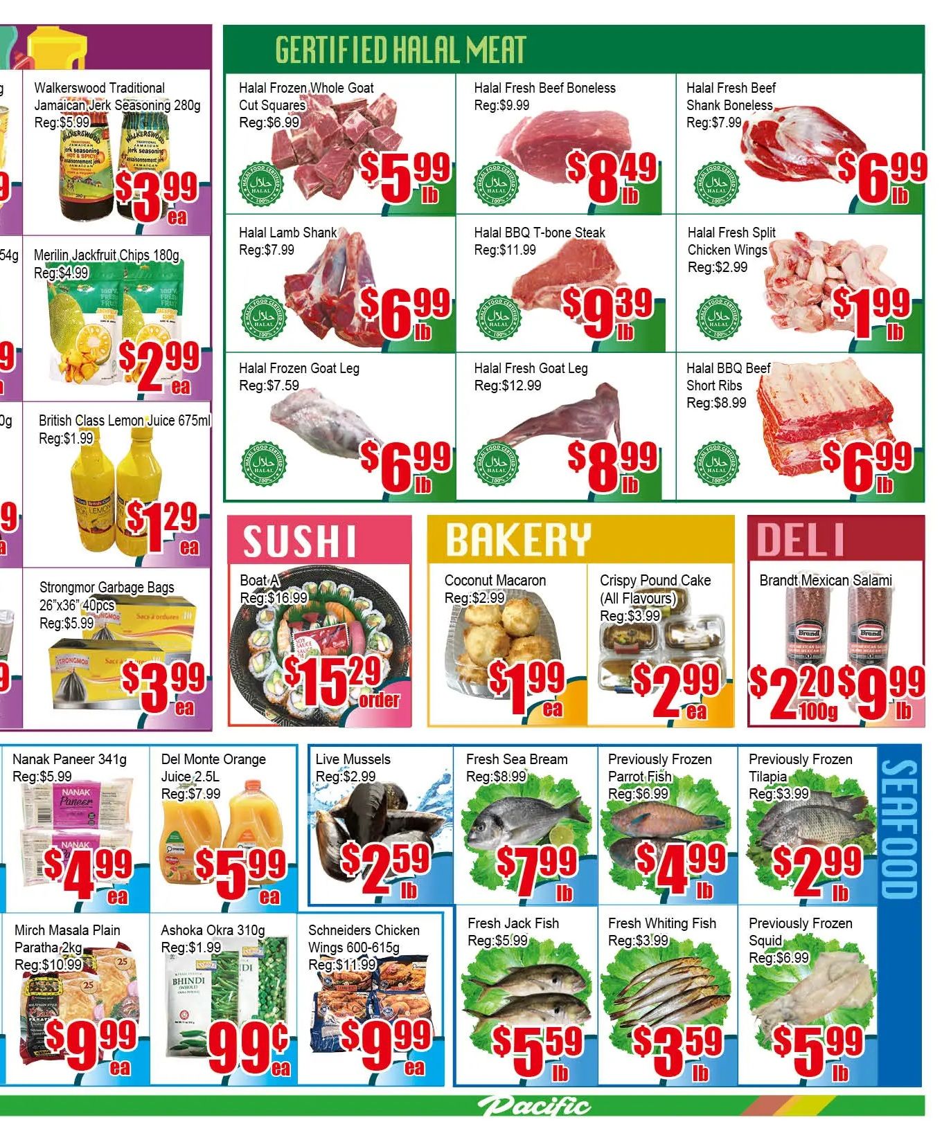 Pacific Fresh Food Market (Pickering) Flyer July 31 to August 6