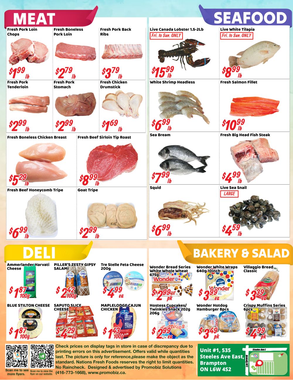 Nations Fresh Foods (Brampton) Flyer July 31 to August 6