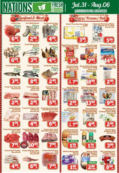 Nations Fresh Foods (Mississauga) Flyer July 31 to August 6