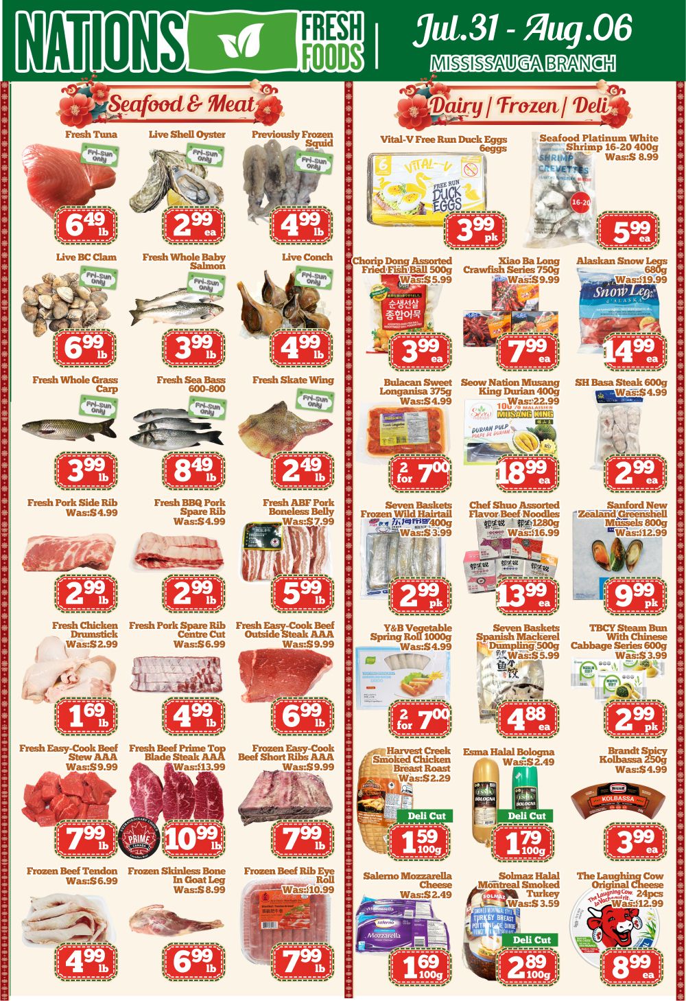 Nations Fresh Foods (Mississauga) Flyer July 31 to August 6
