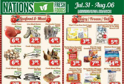 Nations Fresh Foods (Mississauga) Flyer July 31 to August 6