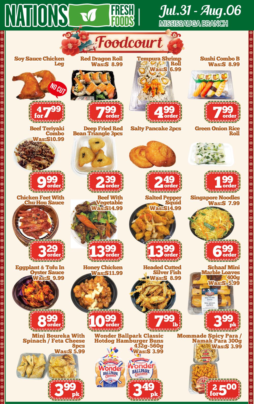 Nations Fresh Foods (Mississauga) Flyer July 31 to August 6