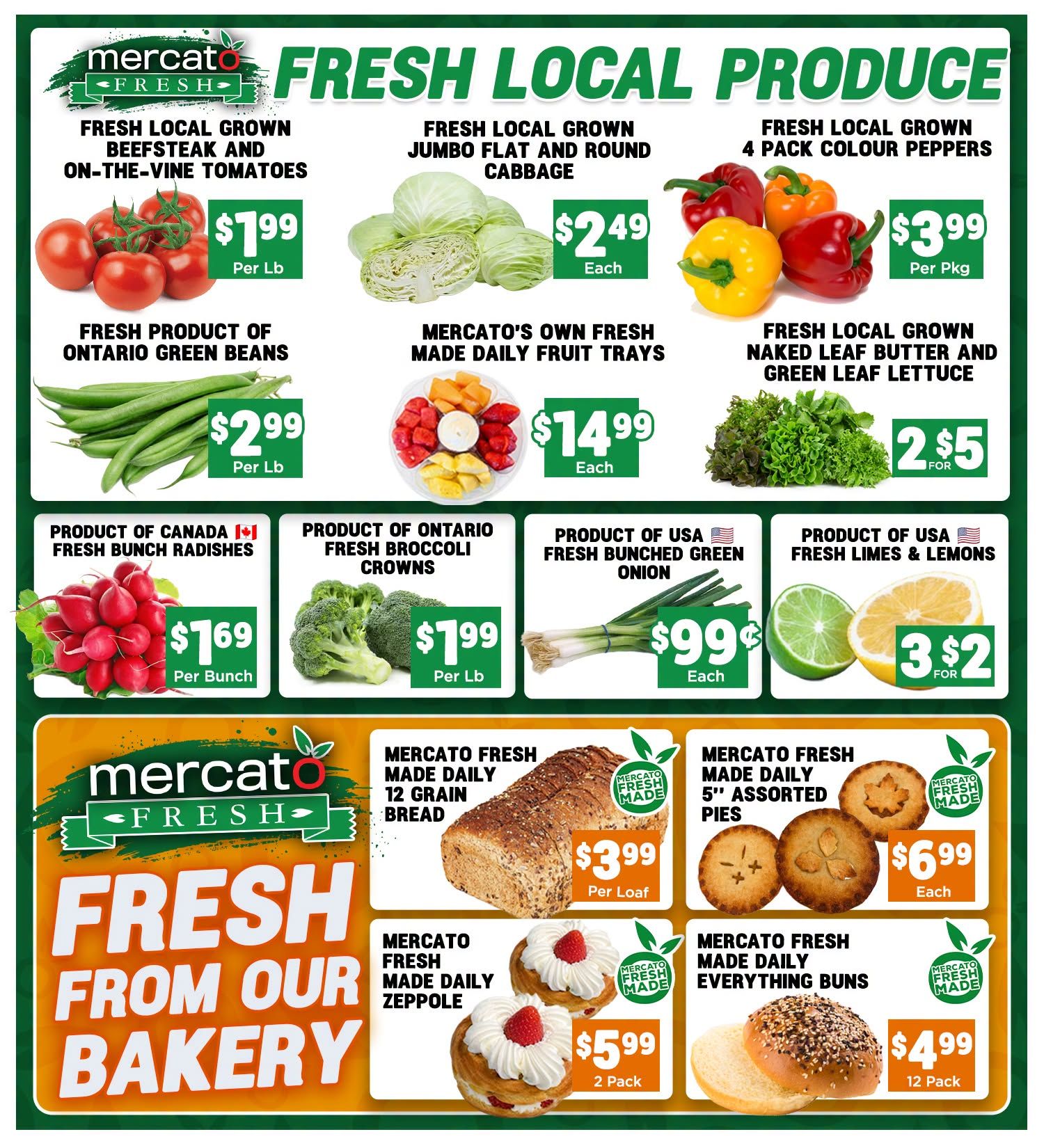 Mercato Fresh Flyer July 31 to August 6