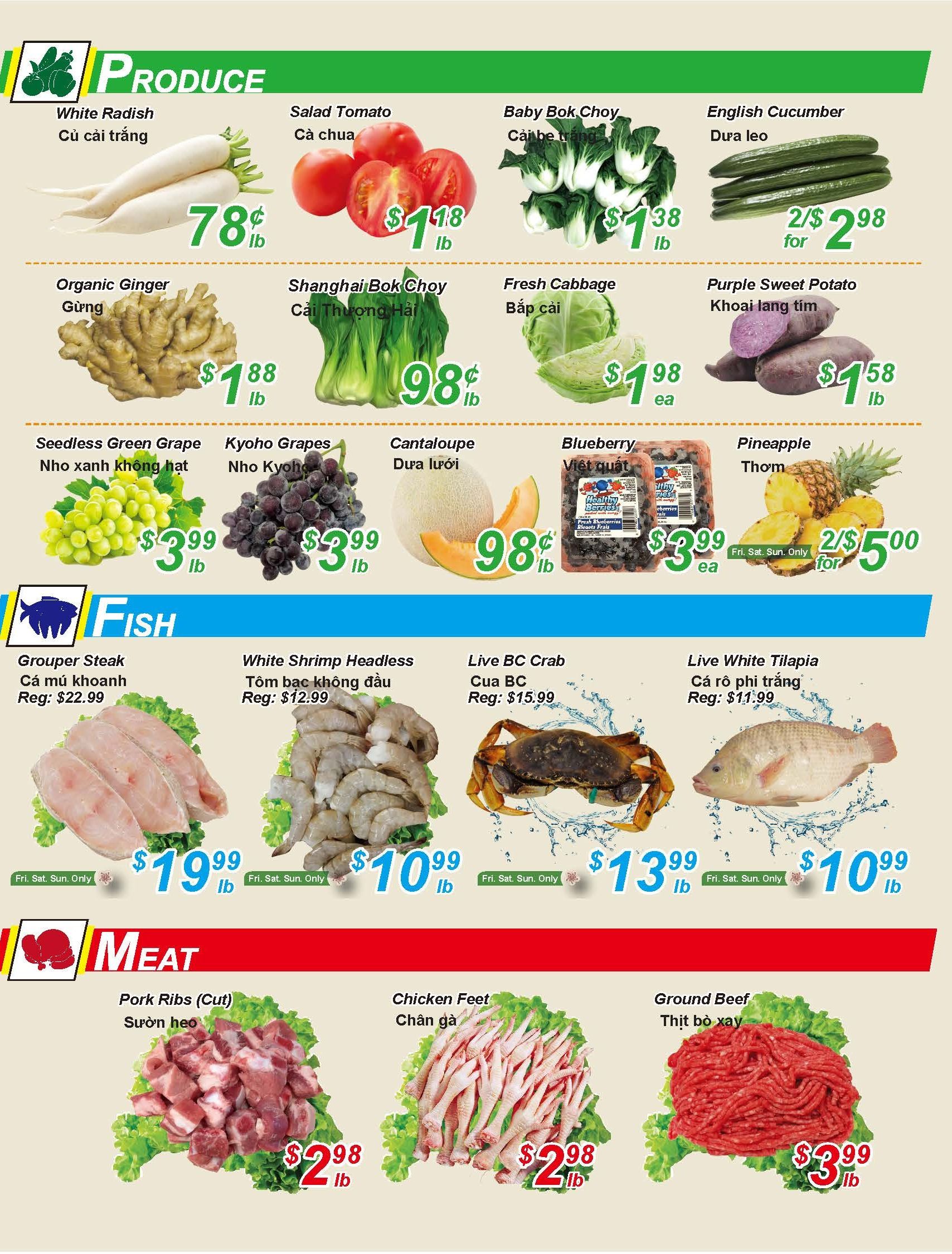 Golden Fresh Market Flyer July 31 to August 6