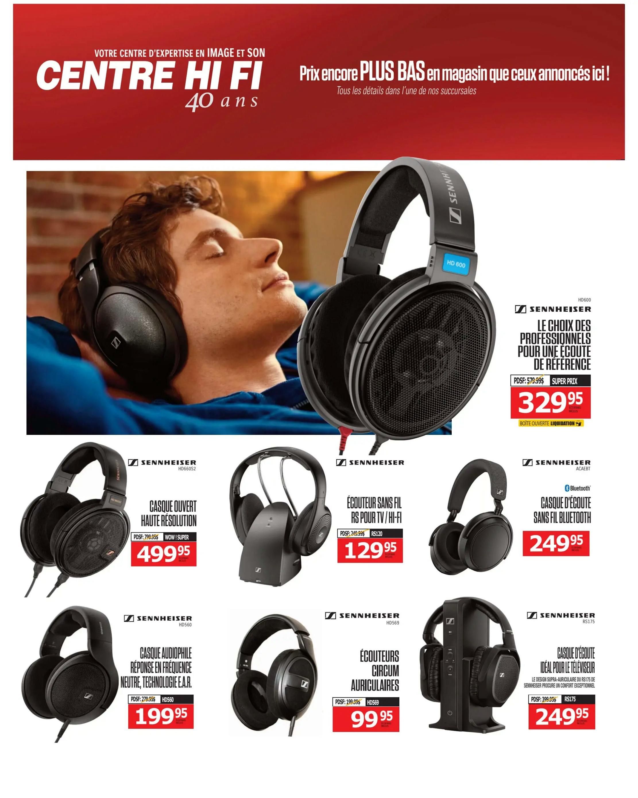 Centre Hi-Fi Flyer July 31 to August 6