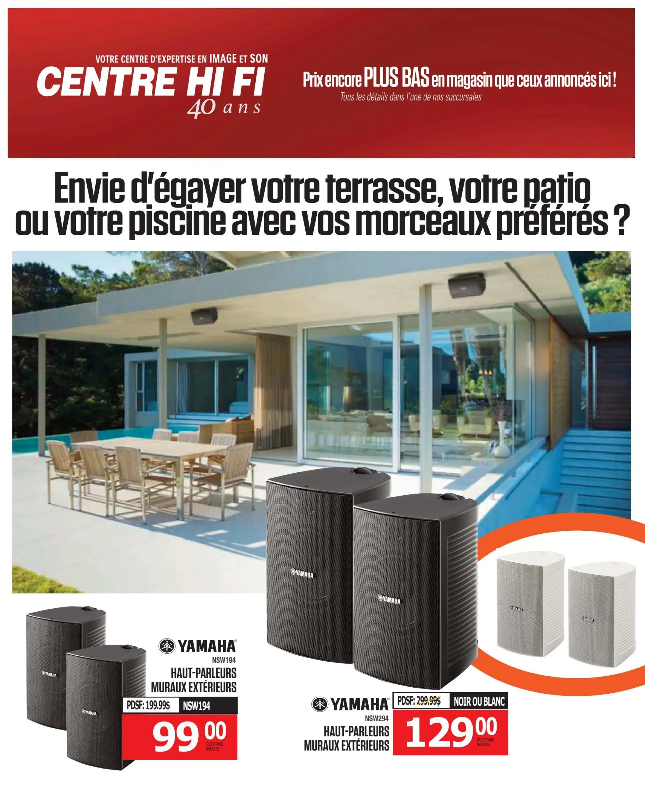 Centre Hi-Fi Flyer July 31 to August 6