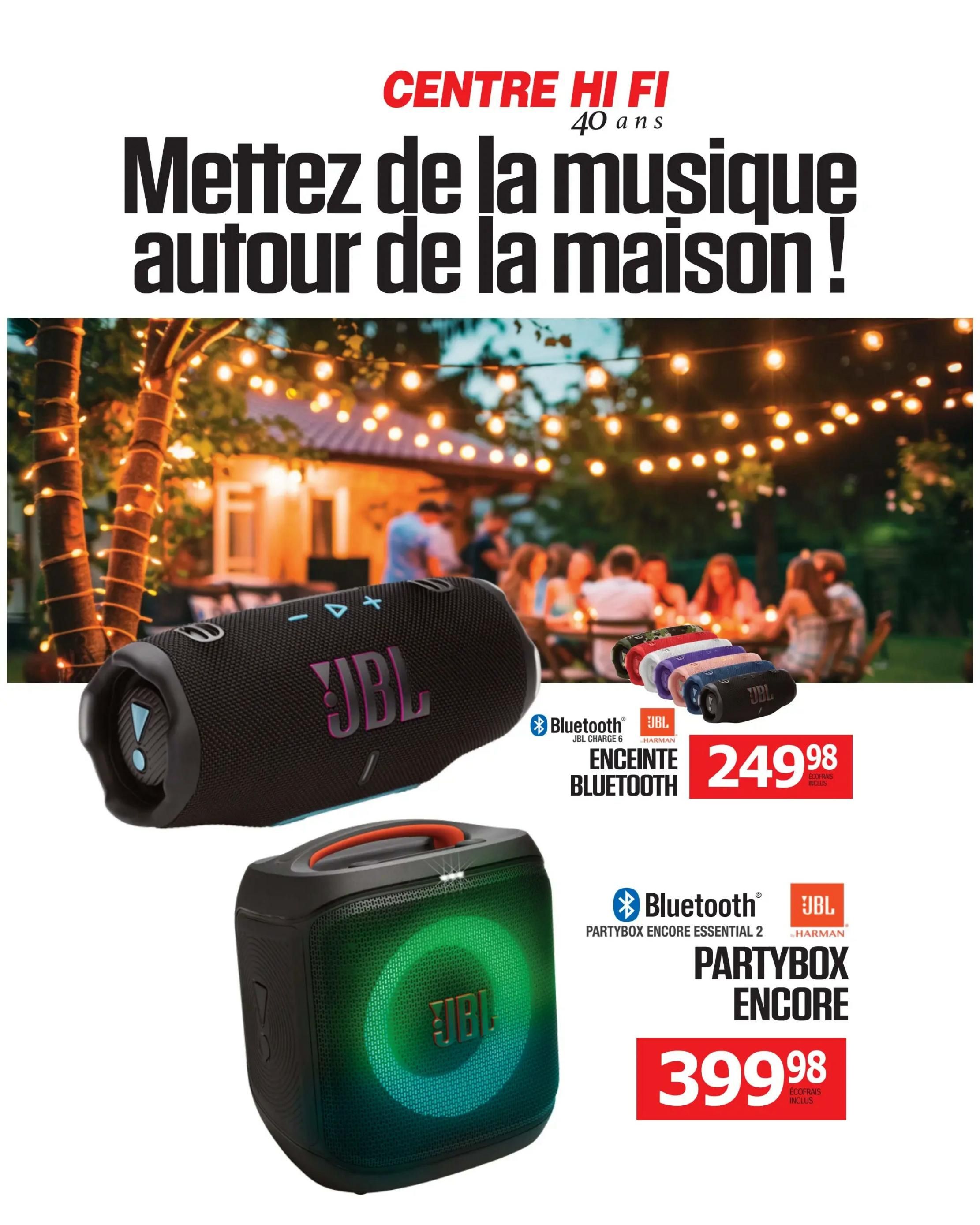 Centre Hi-Fi Flyer July 31 to August 6
