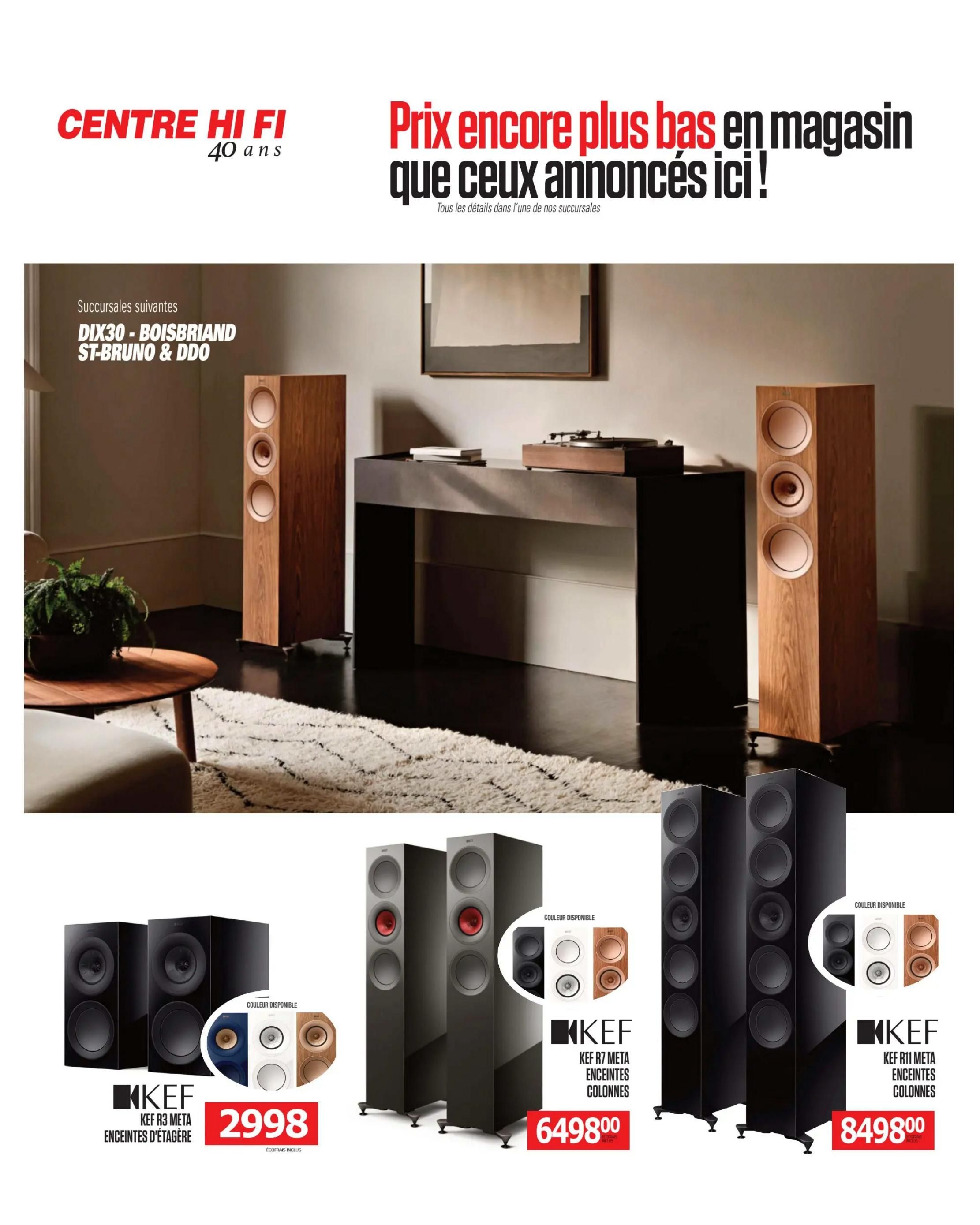 Centre Hi-Fi Flyer July 31 to August 6