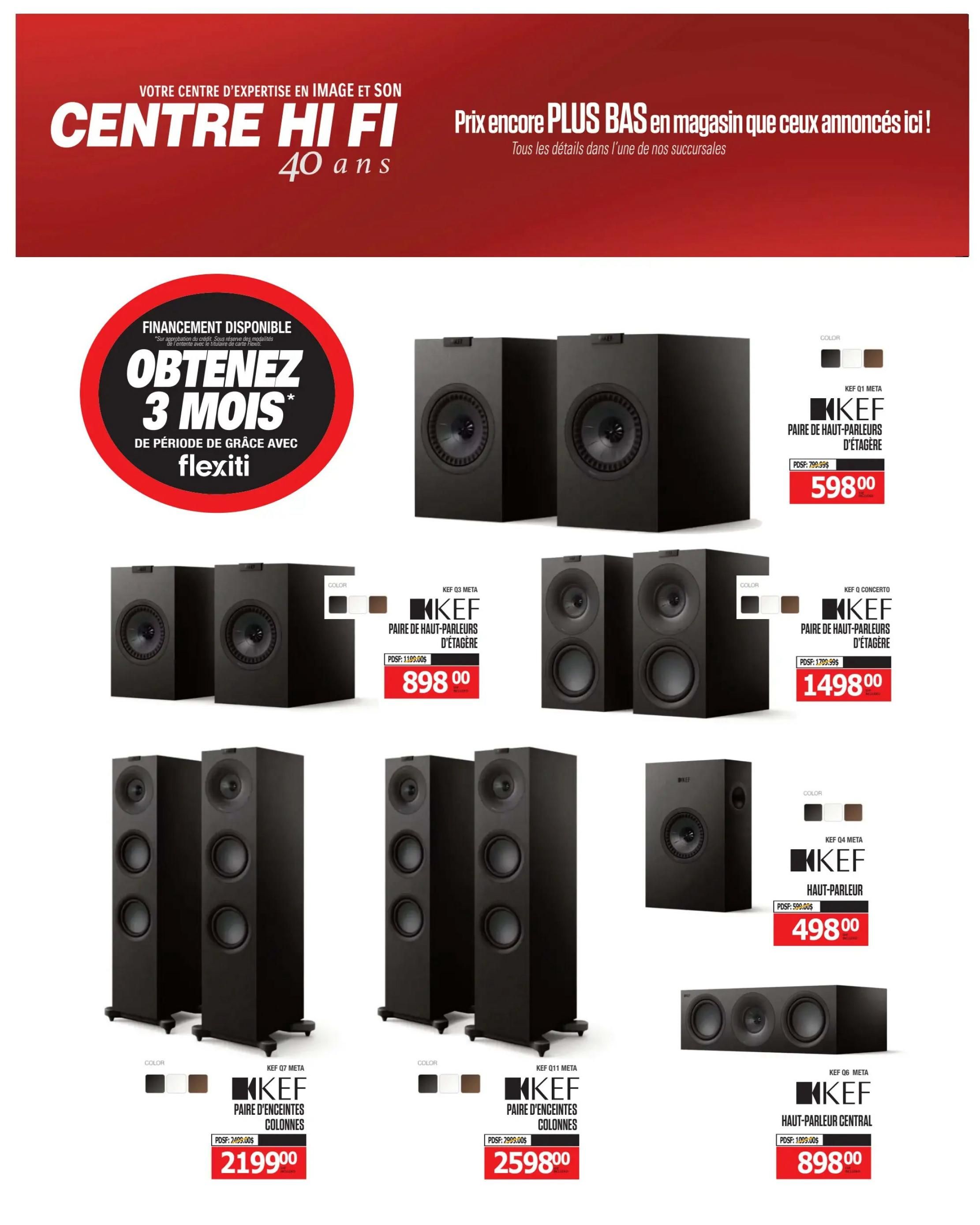 Centre Hi-Fi Flyer July 31 to August 6