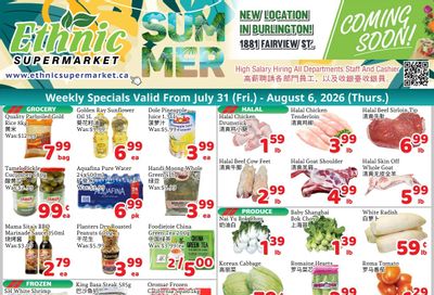 Ethnic Supermarket (Milton) Flyer July 31 to August 6