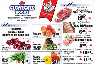 Claytons Heritage Market Flyer July 31 to August 6