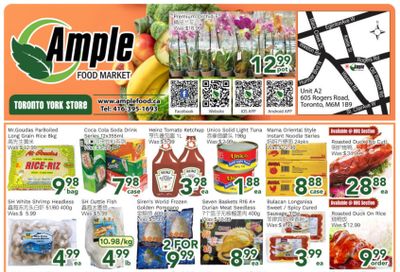 Ample Food Market (North York) Flyer July 31 to August 6