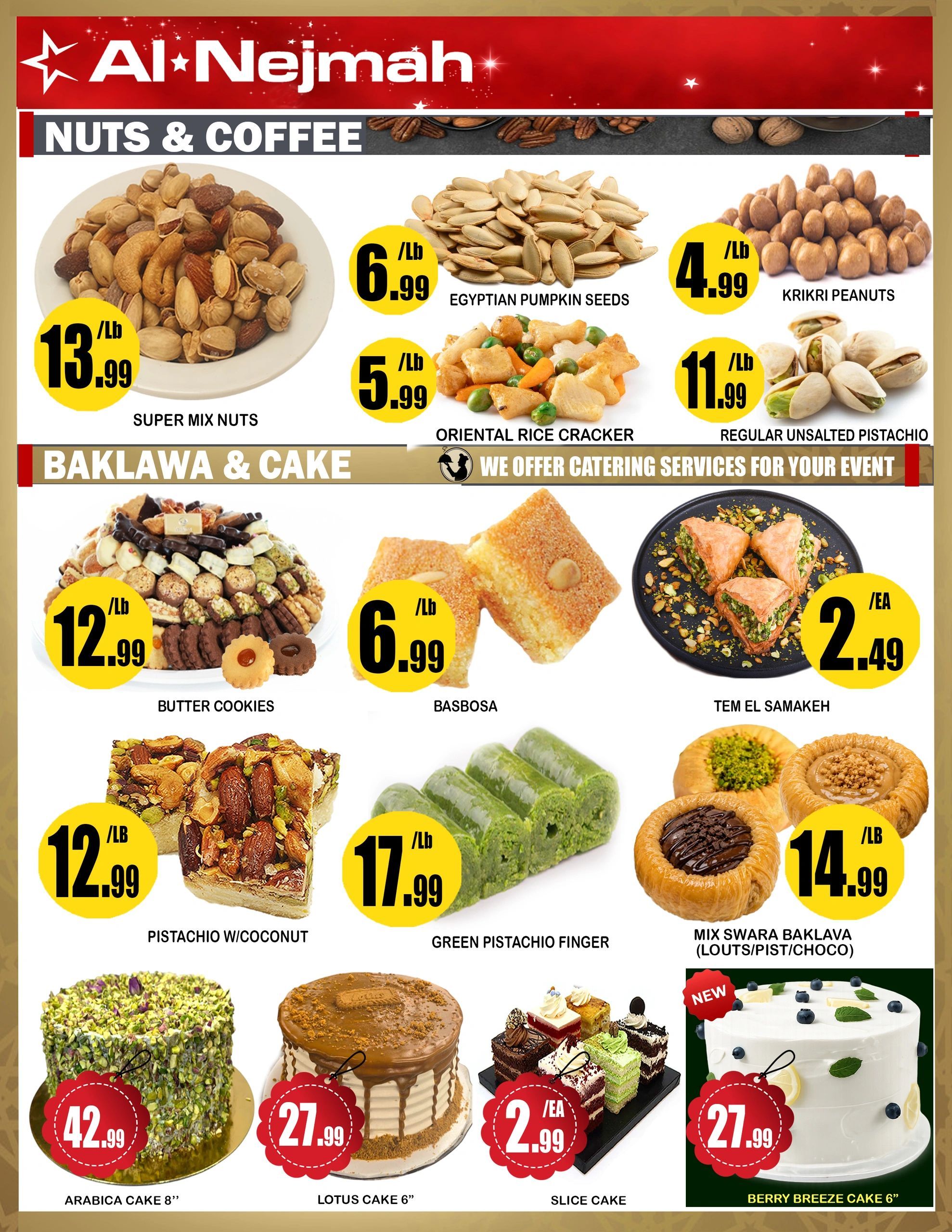 Alnejmah Fine Foods Inc. Flyer July 31 to August 6