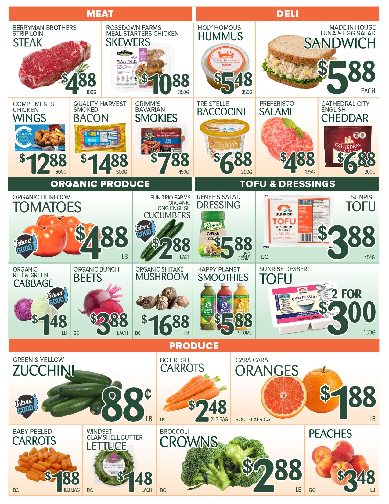 Urban Grocer Flyer July 31 to August 6