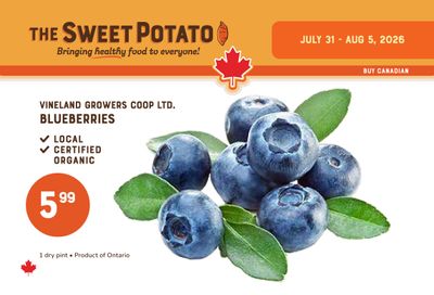 The Sweet Potato Flyer July 31 to August 6