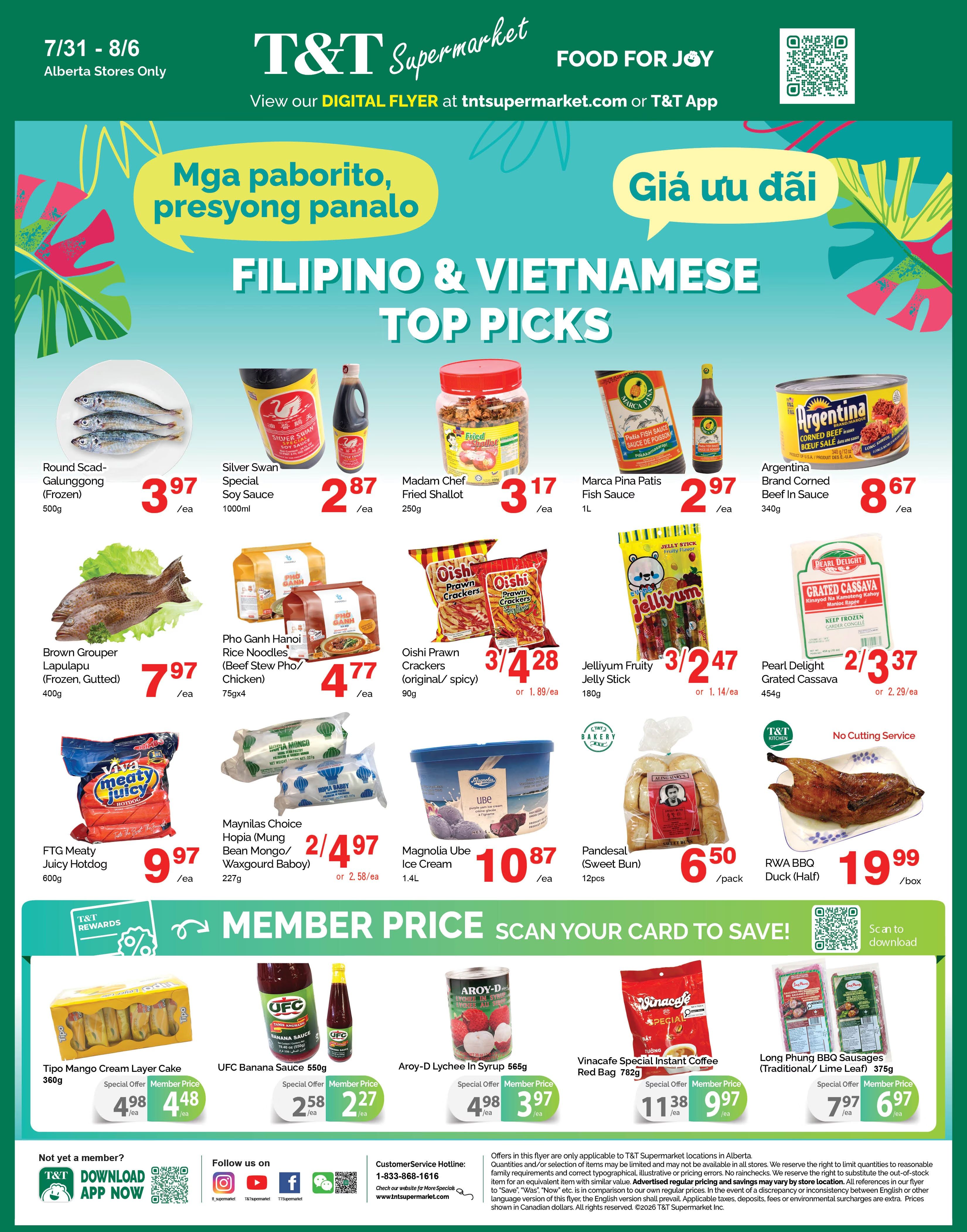 T&T Supermarket (AB) Flyer July 31 to August 6