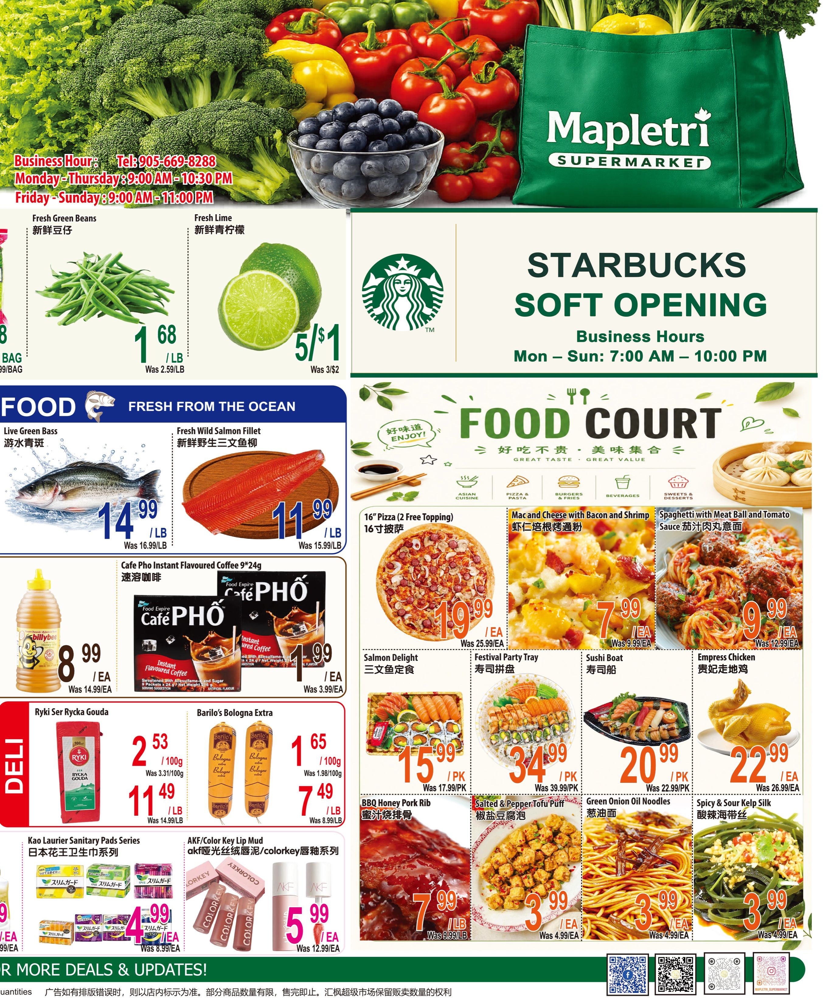Mapletri Supermarket Flyer July 31 to August 6