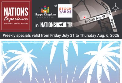 Nations Fresh Foods (Toronto) Flyer July 31 to August 6